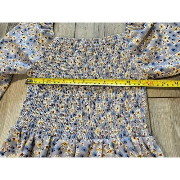 Ladies floral maxi dress size M - Picture 8 of 11